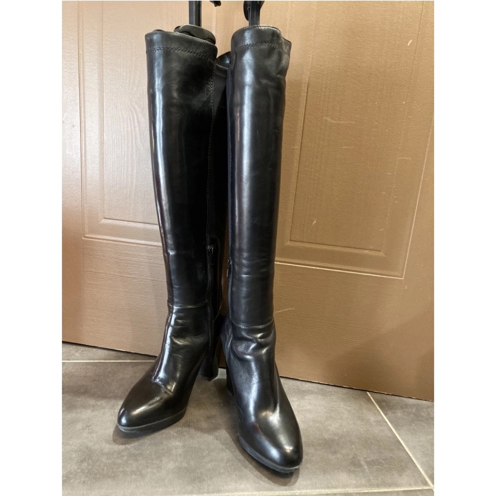 Elegant Black Over the Knee Boots